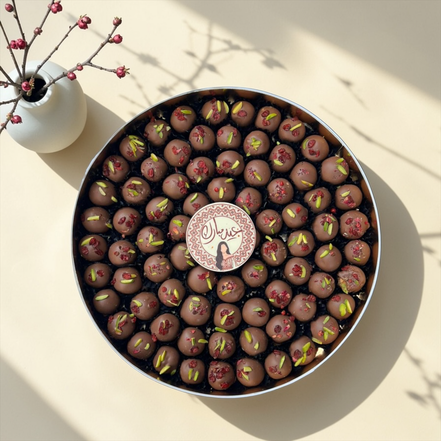 Eid Premium Collection Gift Set | باكديج بريميوم عيد الفطر مع حامل أكريليك