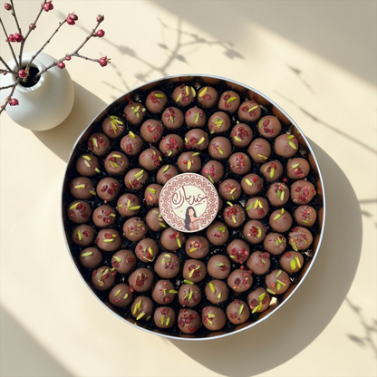 Eid Premium Collection Gift Set | باكديج بريميوم عيد الفطر مع حامل أكريليك