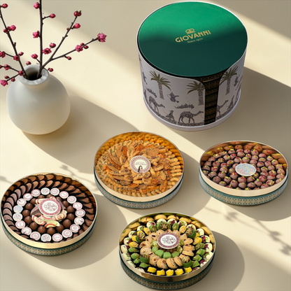 Eid Premium Collection Gift Set | باكديج بريميوم عيد الفطر مع حامل أكريليك