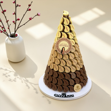 Eid Printed Teardrop Chocolate Pyramid | هرم شوكليت دمعة مطبوع بثيم العيد