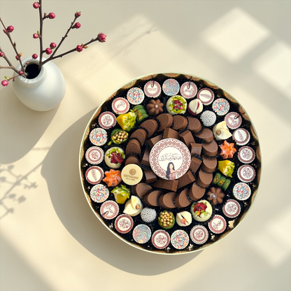 Eid Open Chocolate Box M بوكس شوكليت مكشوف بثيم العيد