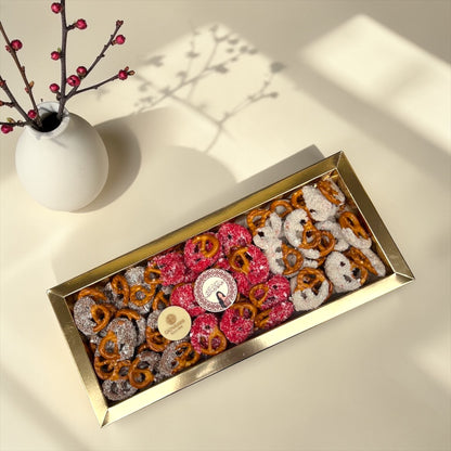 Salted Pretzel with Chocolate Box | بوكس بريتزل مملح مع شوكليت