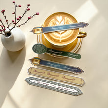 Edible Sugar Paper Strips for Drinks8 Pieces (19 × 2.5 cm)  شرايط ورق سكر  لتزيين المشروبات  قطع (19 × 2.5 سم)