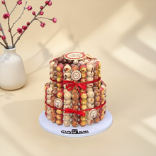 Eid Nut Chocolate Bar Pyramid | هرم بارات شوكليت بالمكسرات بثيم العيد