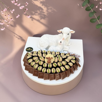 Premium Eid Sheep Chocolate Stand | E30