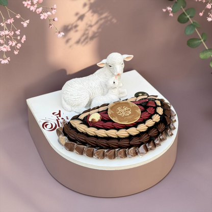 Premium Eid Sheep Chocolate Stand | E32