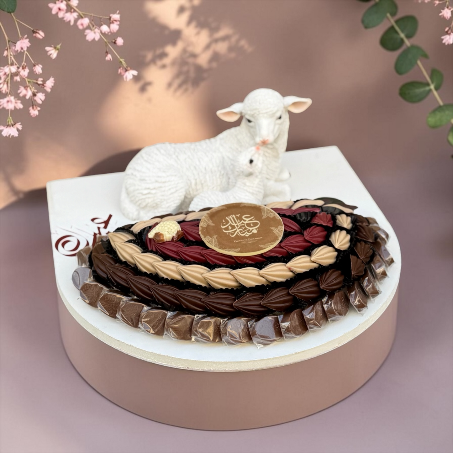 Premium Eid Sheep Chocolate Stand | E32