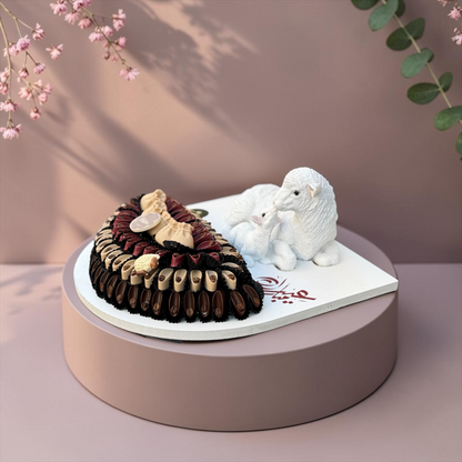 Premium Eid Sheep Chocolate Stand | E28