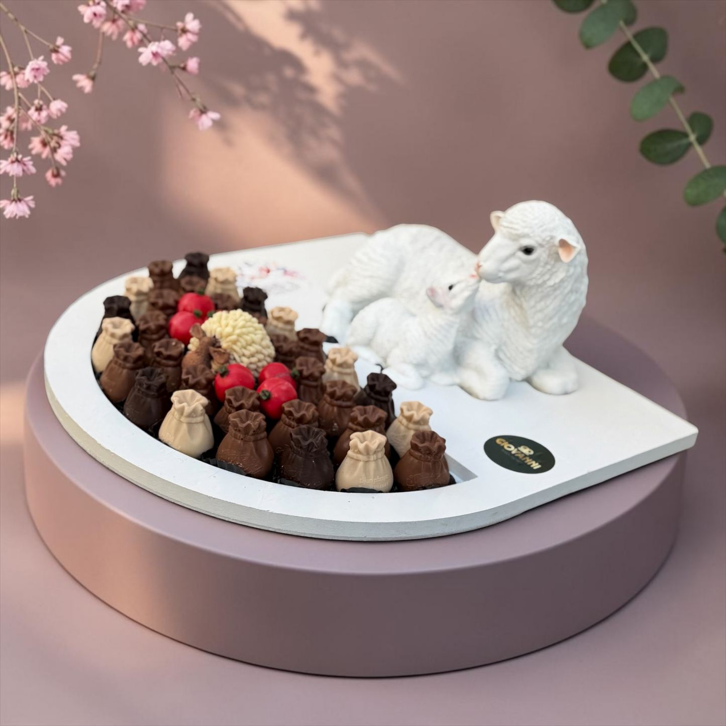 Premium Eid Sheep Chocolate Stand | E31