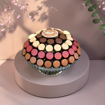 Premium Crystal Chocolate Gift Platter | E3