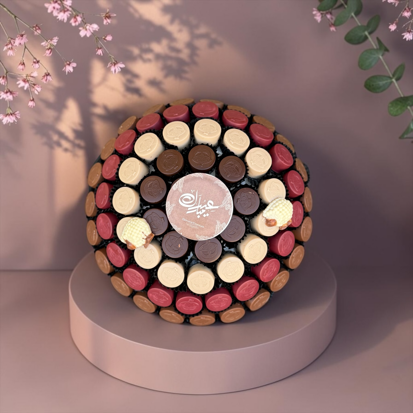 Premium Crystal Chocolate Gift Platter | E3