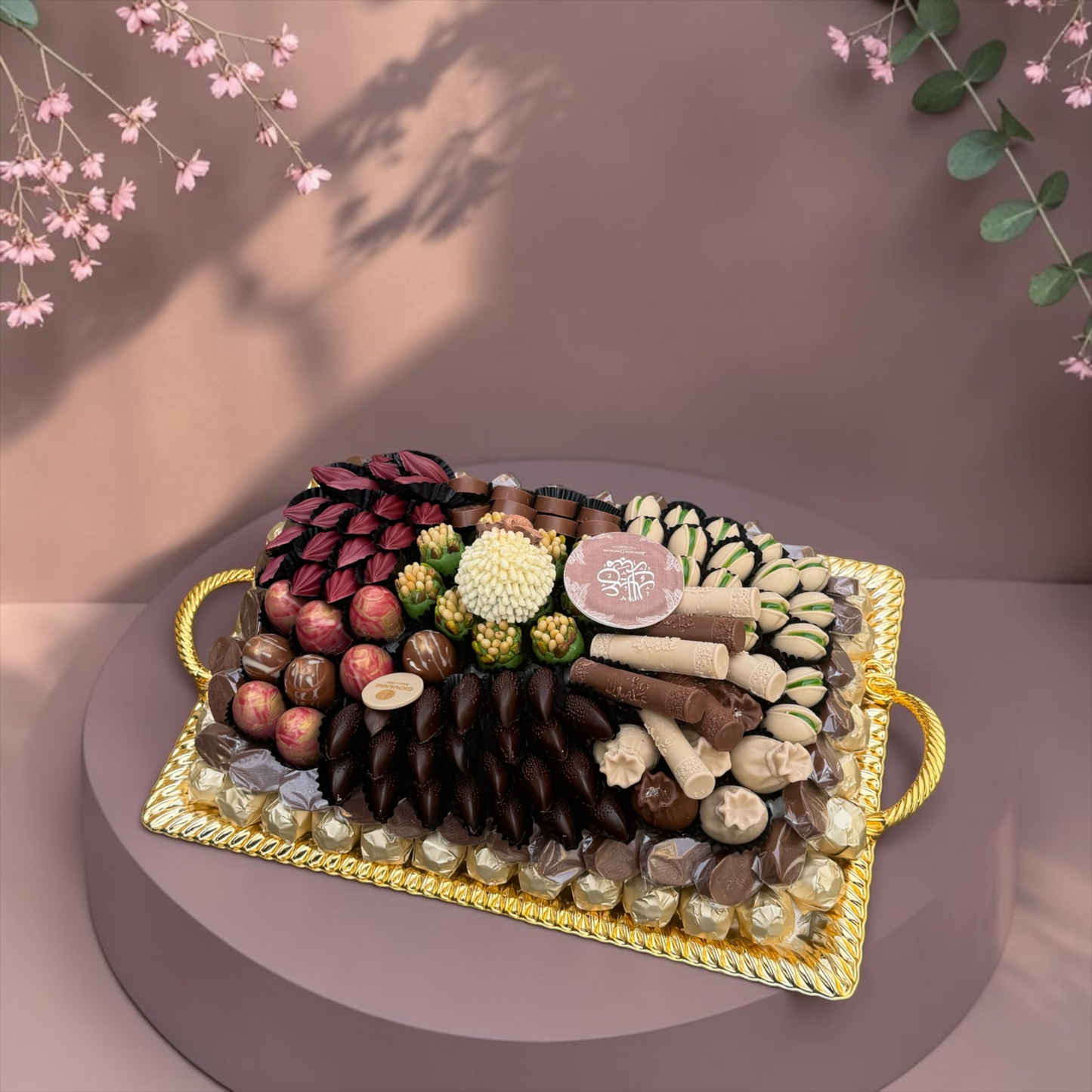 VIP Assorted Belgian Chocolate Platter | E23