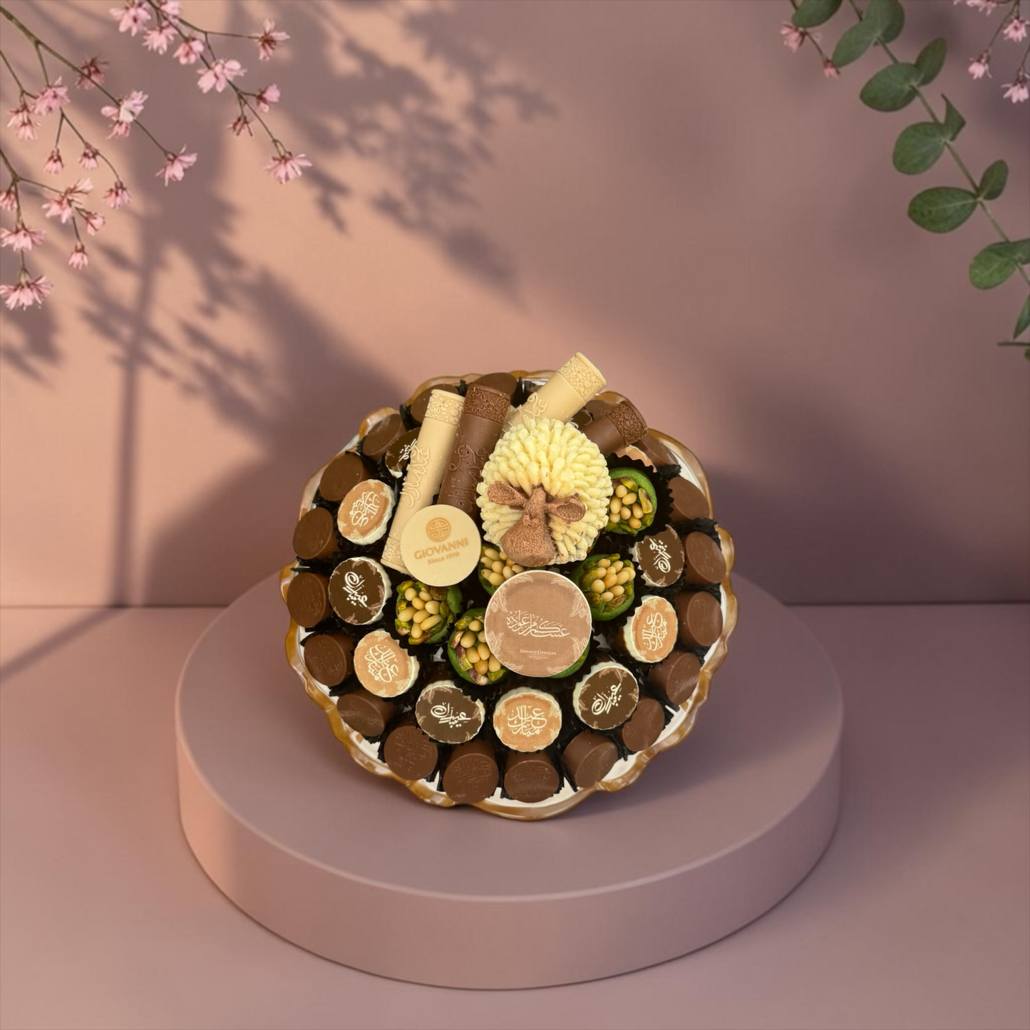Premium Crystal Chocolate Gift Platter | E17