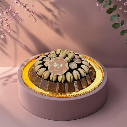 VIP Stainless Steel Platter with Assorted Belgian Chocolate 950G | E97
