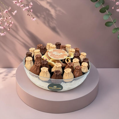 Acrylic Money Bag Chocolate Gift Box | E87