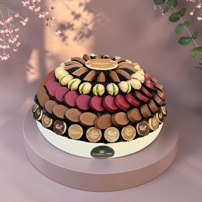 Porcelain Platter with Assorted Chocolate | E113