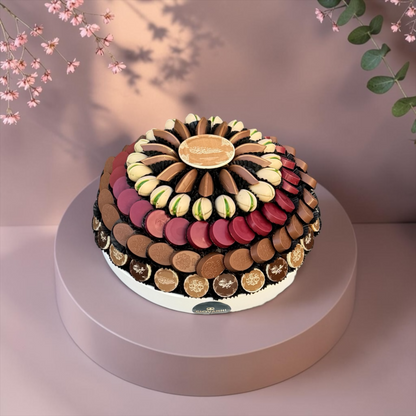 Porcelain Platter with Assorted Chocolate | E113