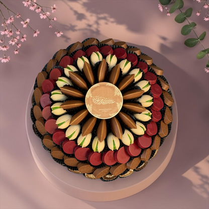 Porcelain Platter with Assorted Chocolate | E113