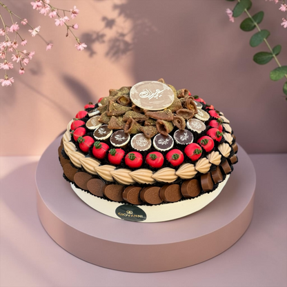 Porcelain Platter with Assorted Chocolate | E107