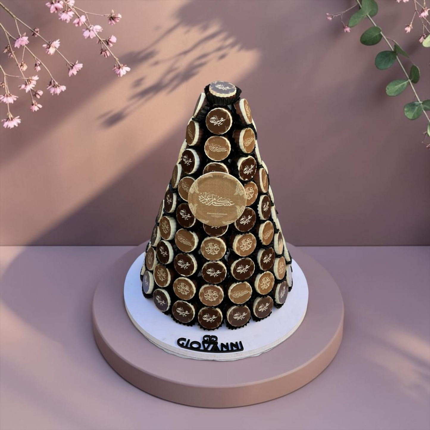 Printed Chocolate Pyramid | E92