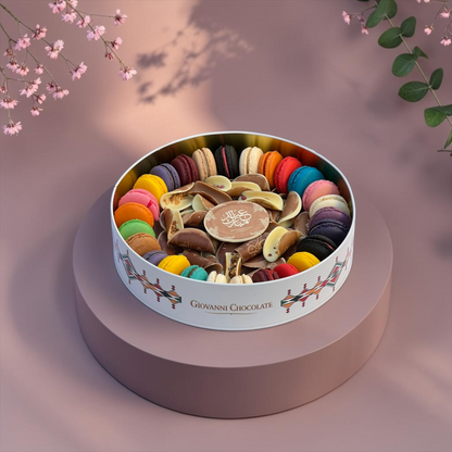 French Macaron & Taco Chocolate Box 800g | E119