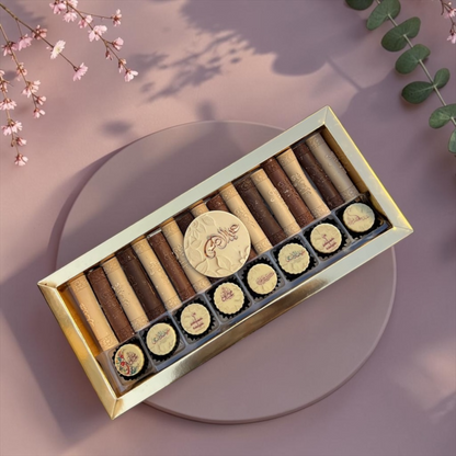 Cigar & Round Chocolate Box 650g | E121