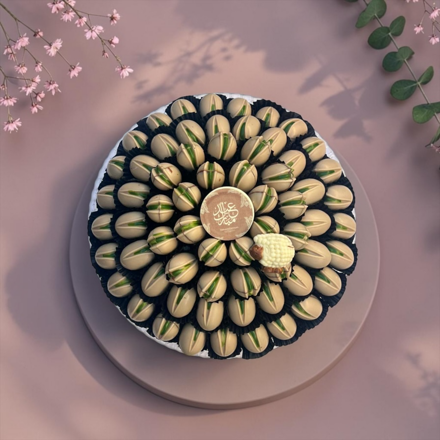 Crystal Pistachio Chocolate Bowl 900g | E125