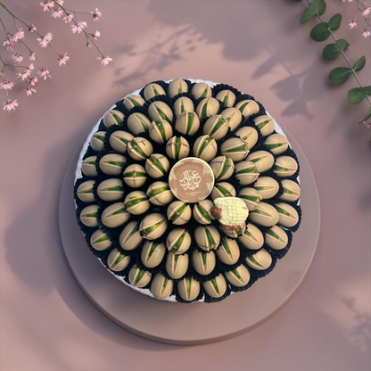 Crystal Pistachio Chocolate Bowl 900g | E125