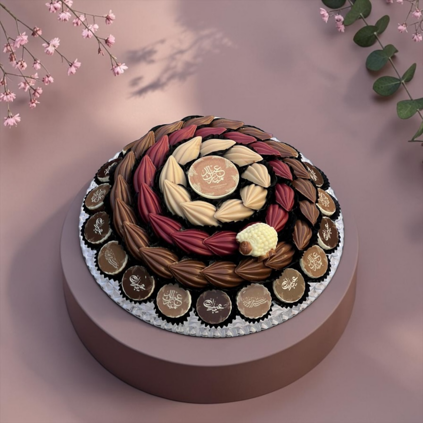 Crystal Assorted Chocolate Bowl 750g | E129