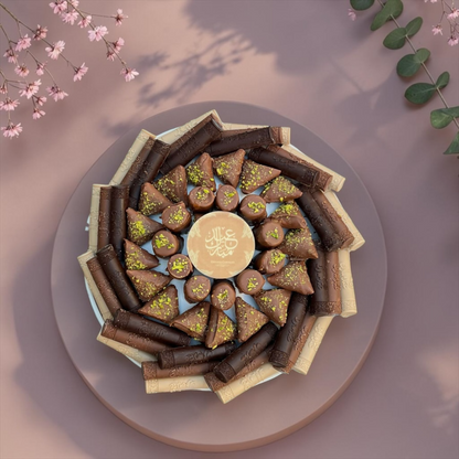 Ceramic Cigar & Crunchy Chocolate Bowl 1300g | E133