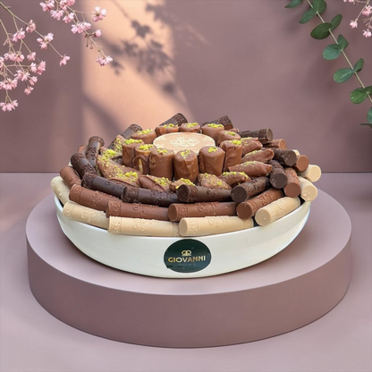 Ceramic Cigar & Crunchy Chocolate Bowl 1300g | E133