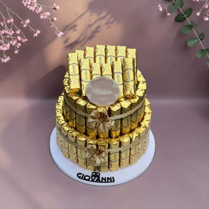 French Gavotte Biscuit Pyramid – 60 pcs | EO156