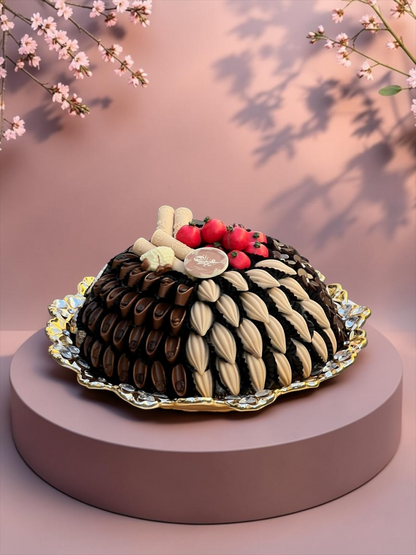 Ceramic Platter with Assorted Chocolate | EO153