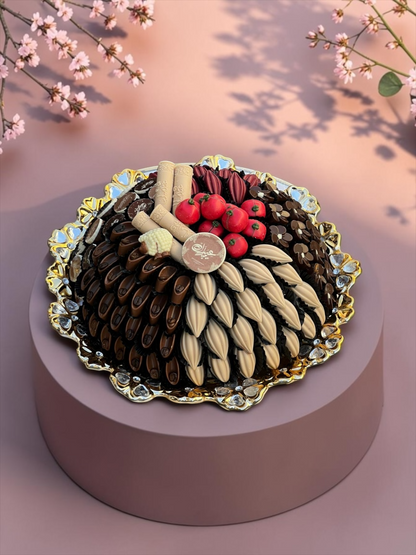 Ceramic Platter with Assorted Chocolate | EO153