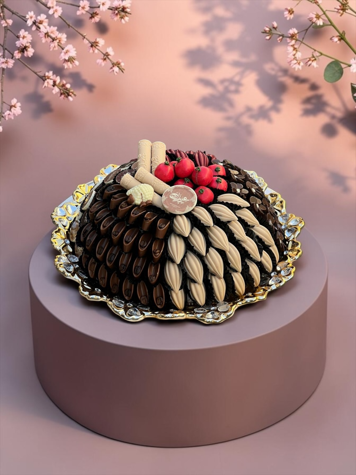 Ceramic Platter with Assorted Chocolate | EO153