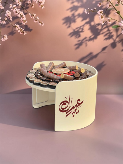 Wooden Stand with Assorted Chocolate | EO150