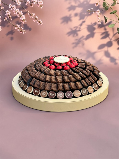 Leather Platter – Chocolate-Dipped Croissant | EO147