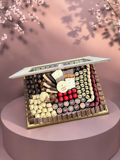 Large Wooden Box – Premium Chocolate Collection | EO146