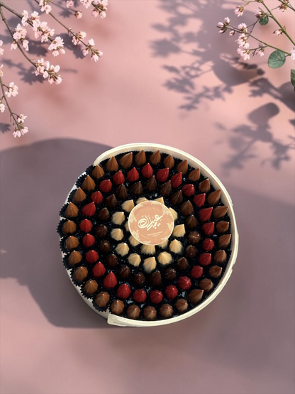 Wooden Stand with Chocolate Cones | EO145