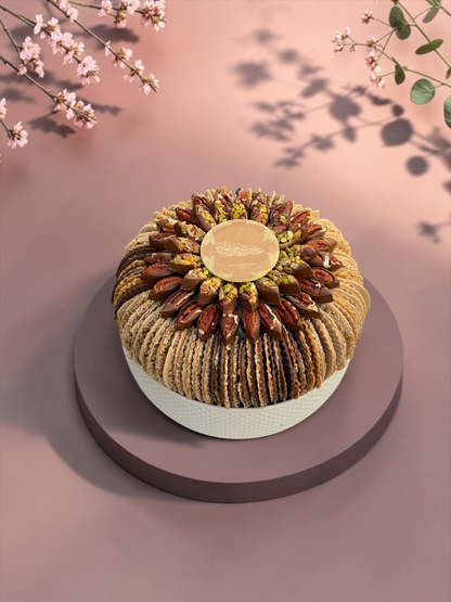 Ceramic Platter – Sesame Fan Croquant | EO141