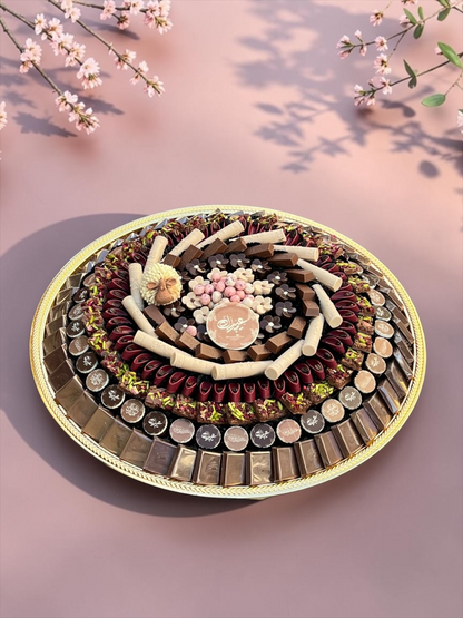 Large VIP Stainless Steel Platter | EO138