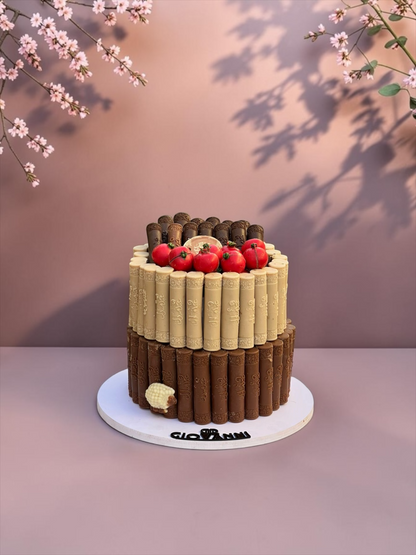 Cigar Pyramid Engraved – Luxury Chocolate Stand | EO134