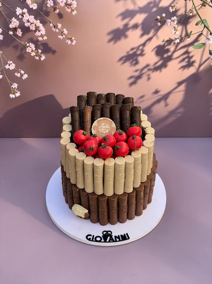 Cigar Pyramid Engraved – Luxury Chocolate Stand | EO134