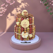 Giovanni Luxury Chocolate Bar Pyramid with Nuts | E174