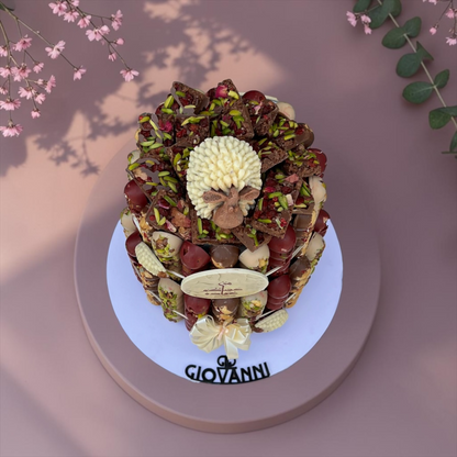 Giovanni Luxury Chocolate Bar Pyramid with Nuts | E174