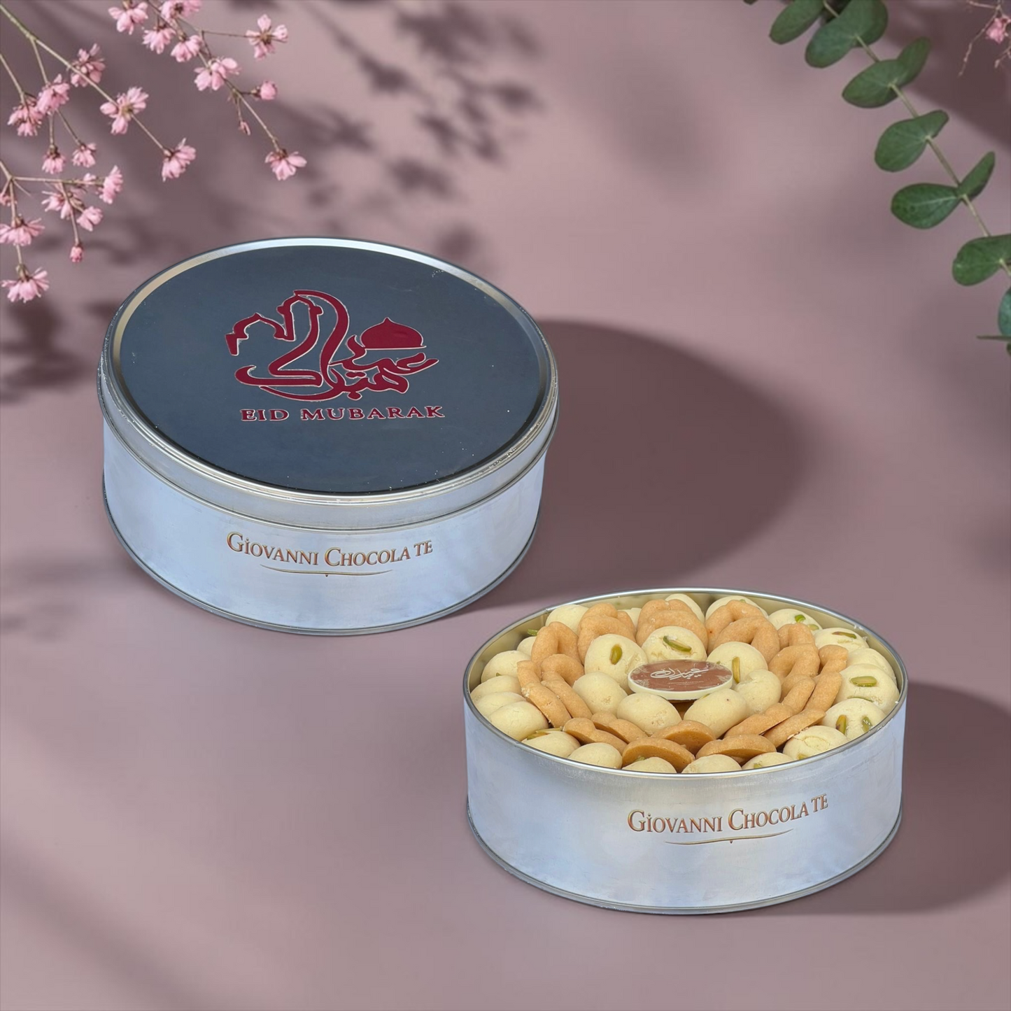 Premium Syrian Ghraybeh Luxury Metal Box | E170