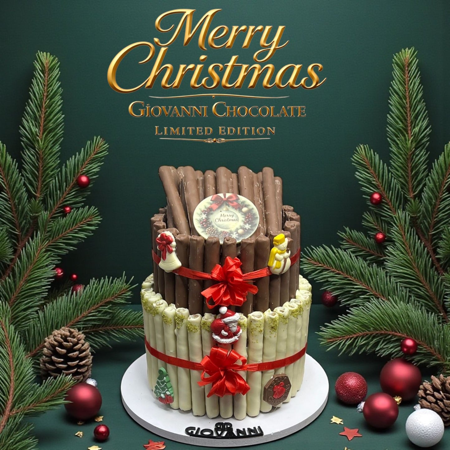 Fine Fair Chocolate Pyramid – Christmas Inspired